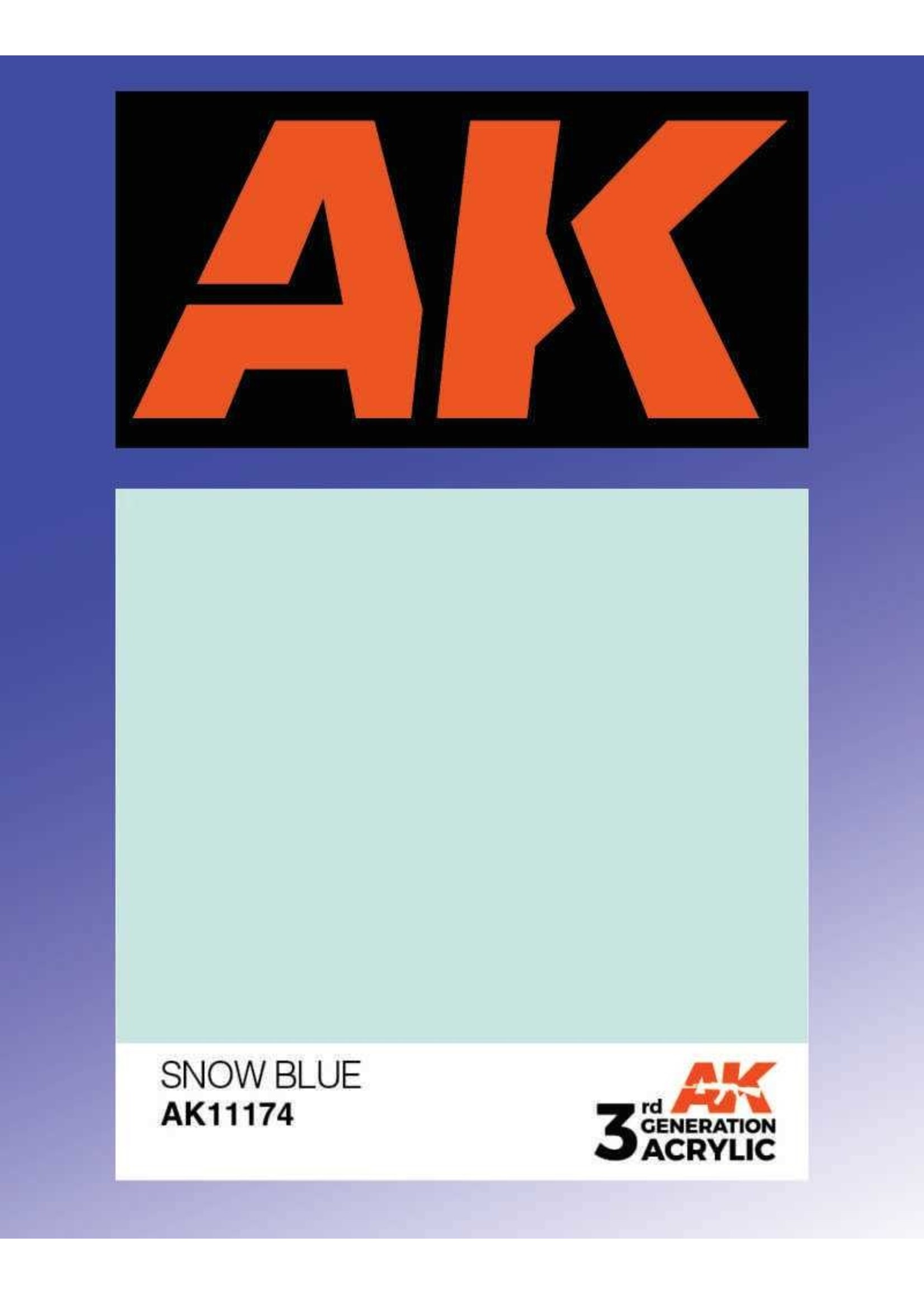 AK Interactive AK11174 - snow blue