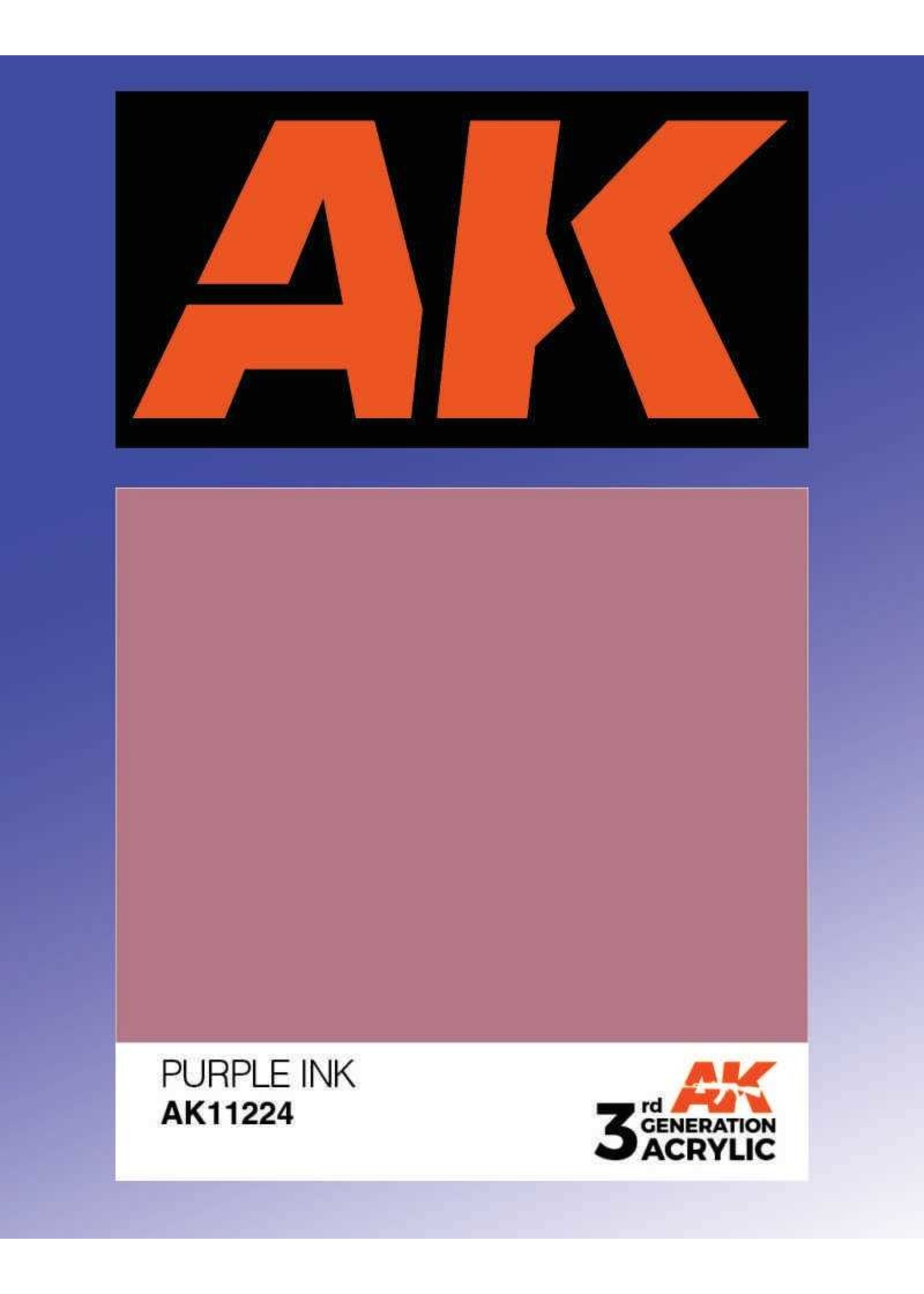AK Interactive AK11224 - purple ink