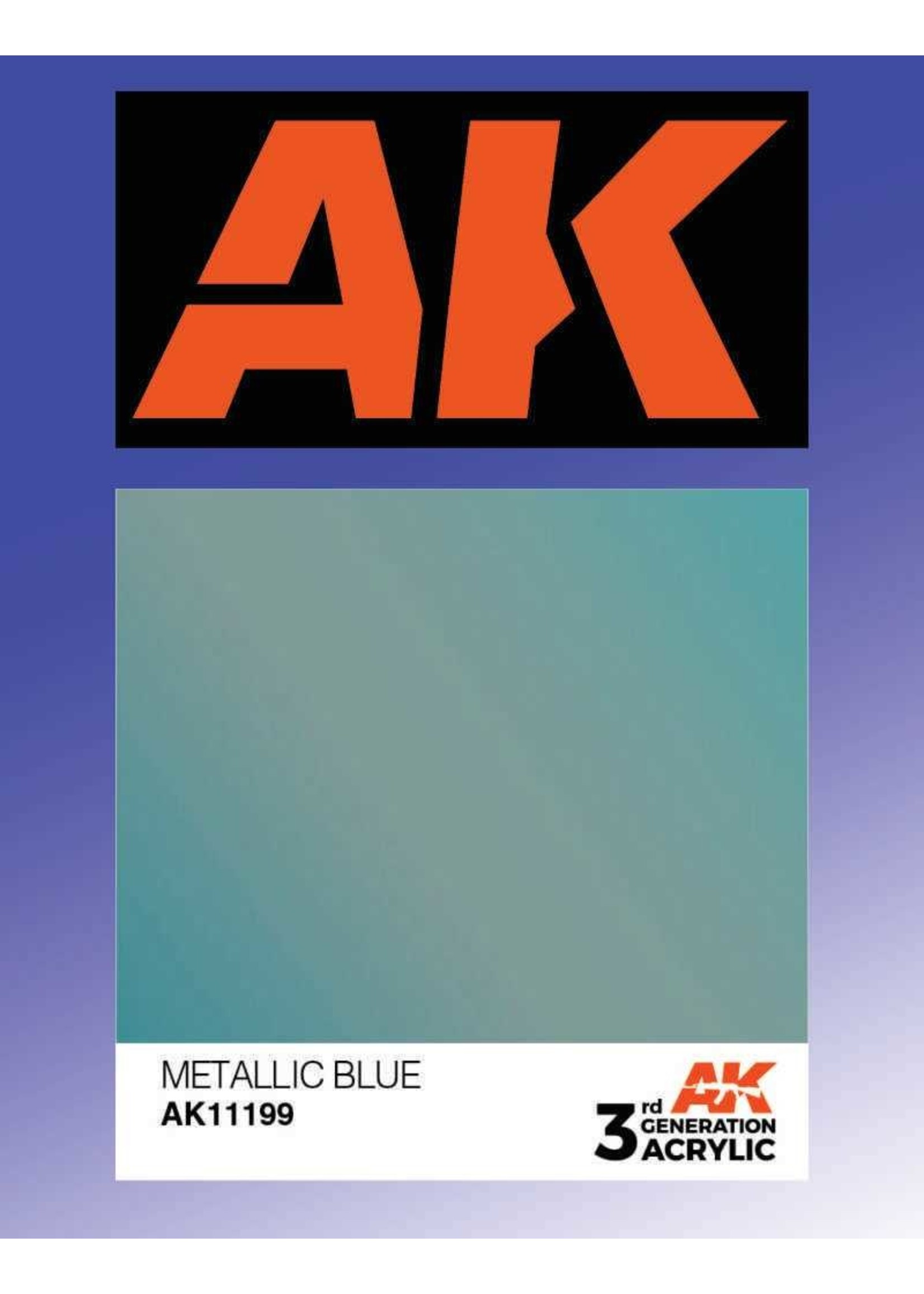 AK Interactive AK11199 - metallic blue