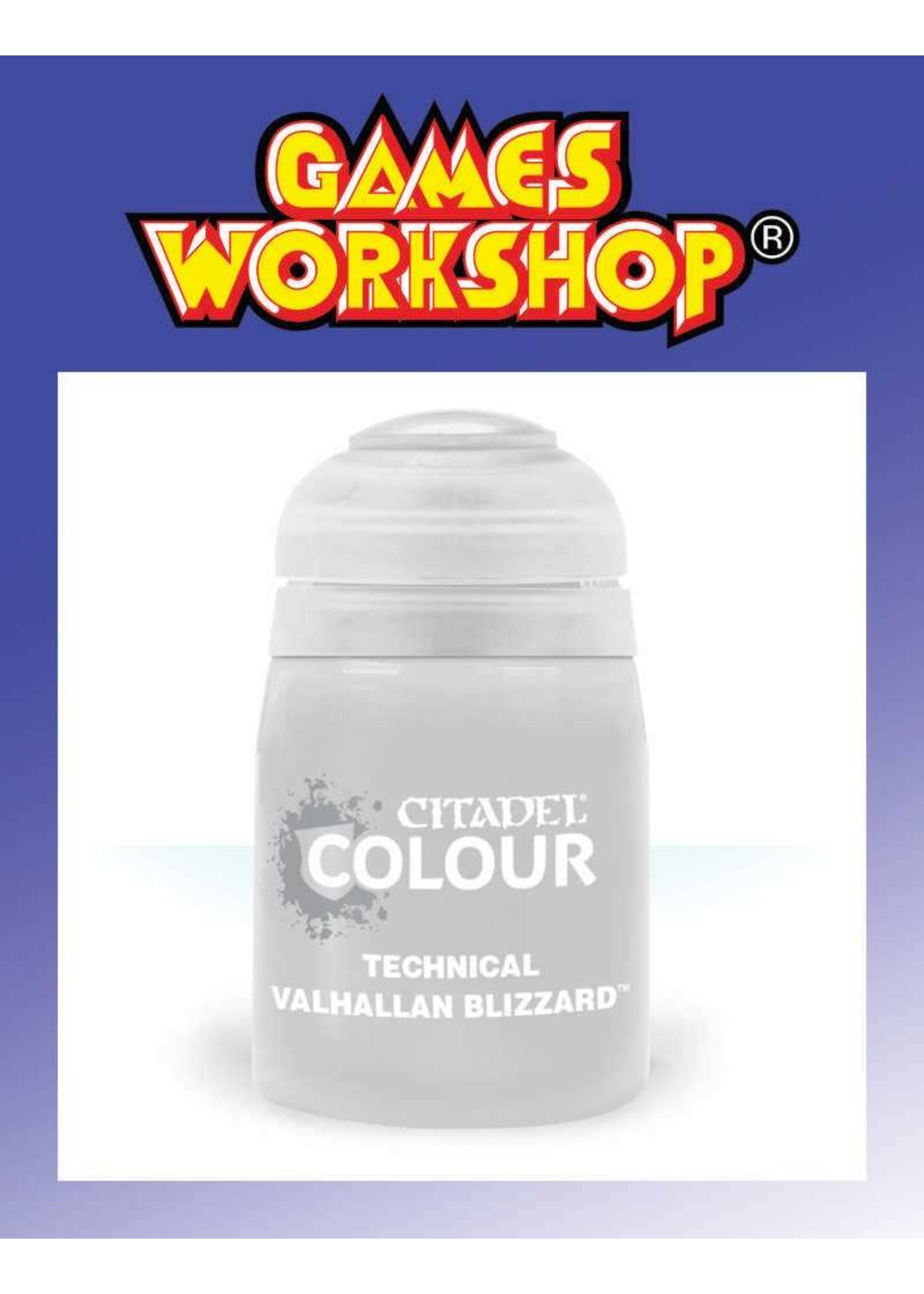 Games Workshop GW Technical Paint Valhallan Blizzard