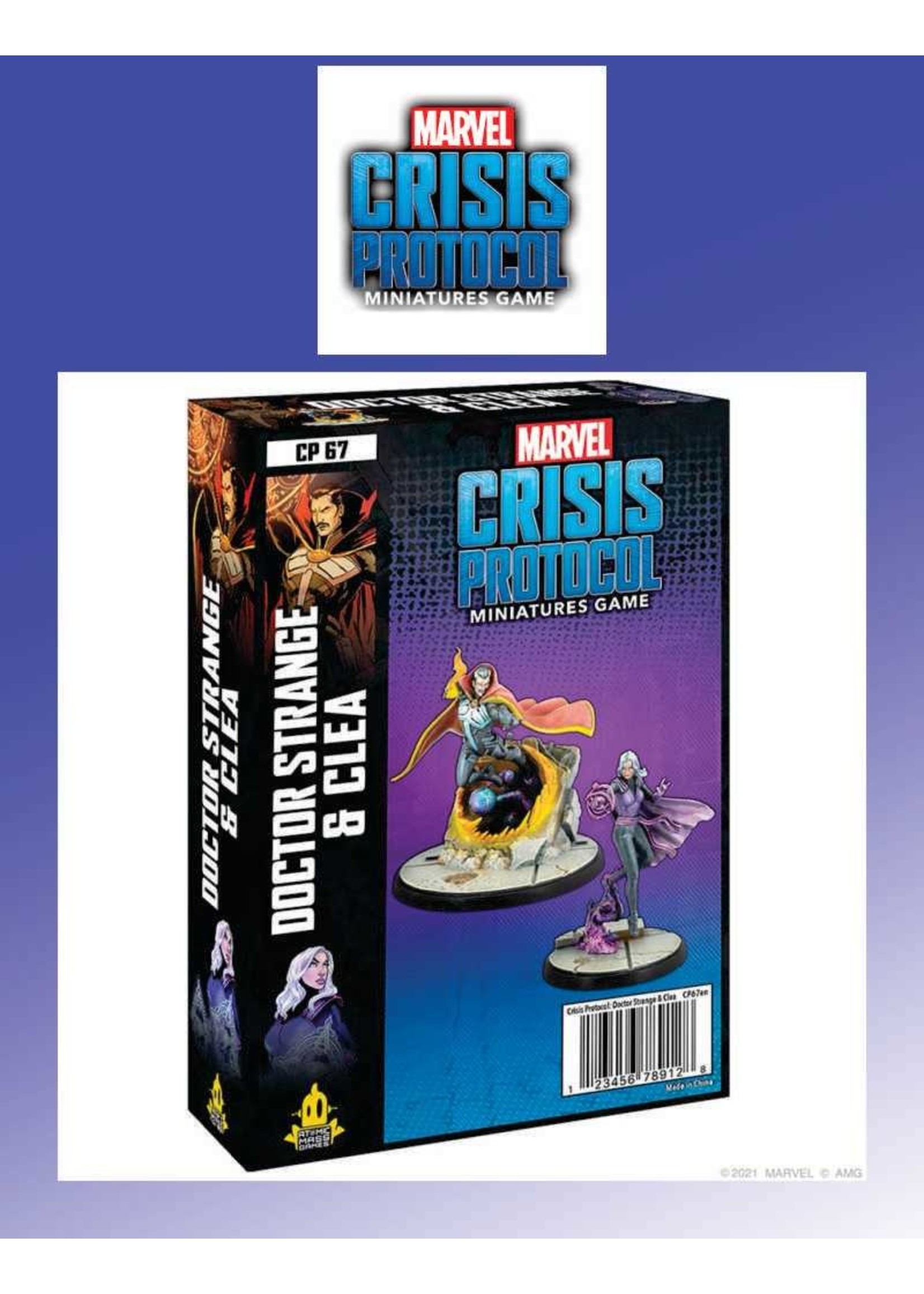 Atomic Mass Games Marvel Crisis Protocol: Doctor Strange and Clea