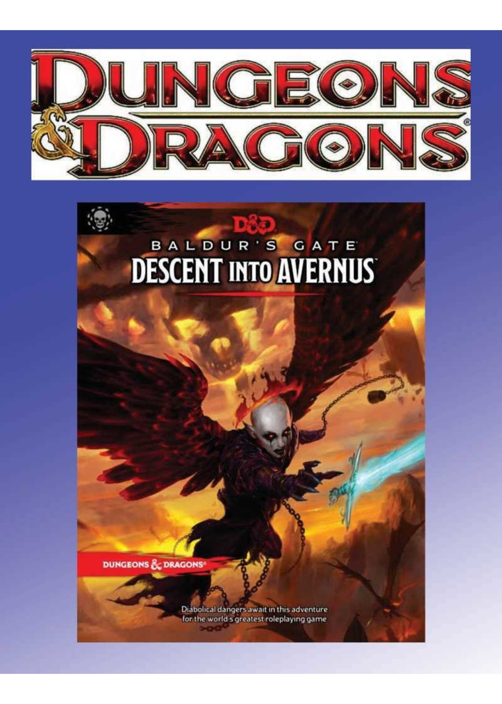 Dungeons and Dragons D&D 5E: Baldur's Gate Descent into Avernus
