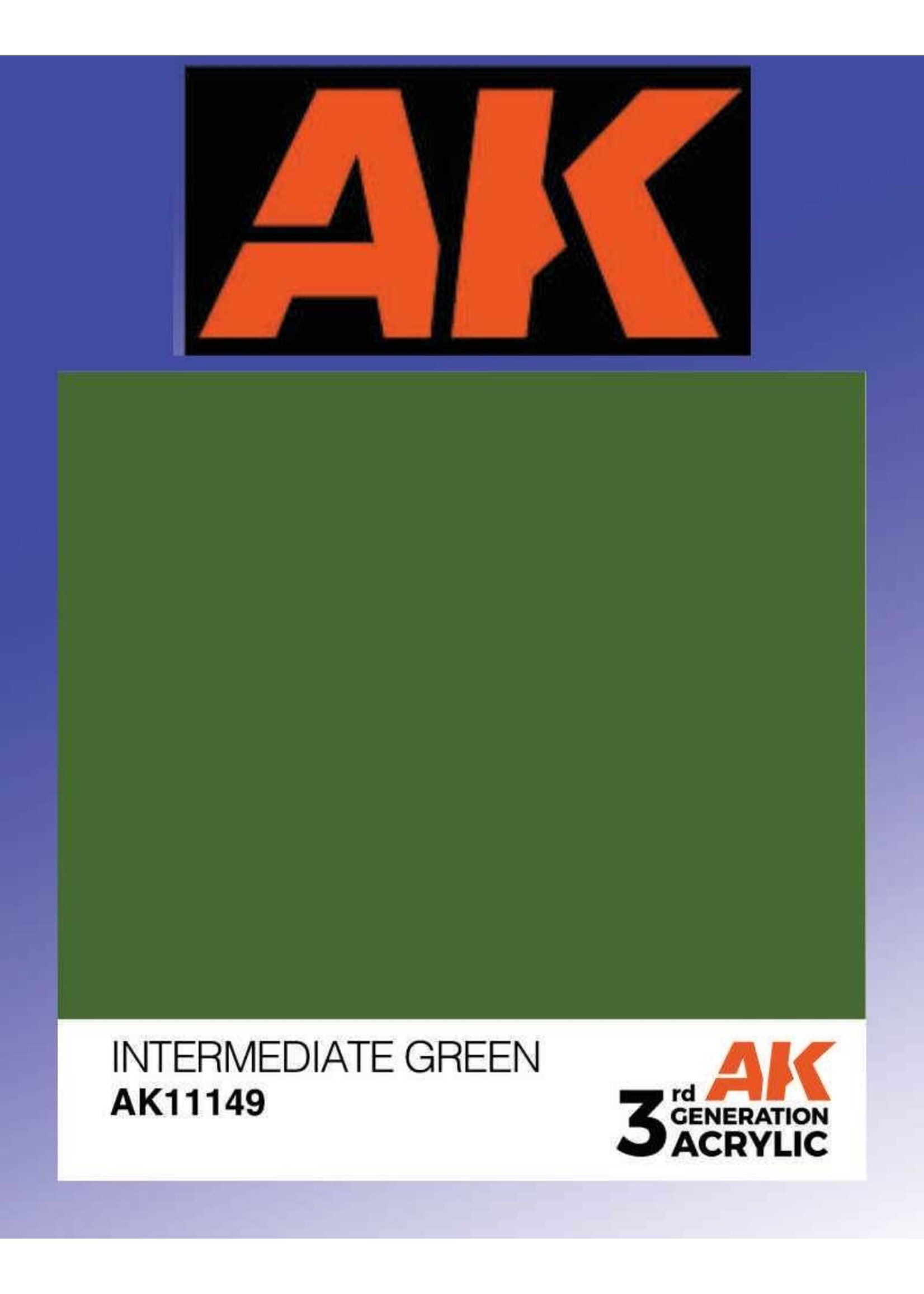AK Interactive AK11149 - intermediate green