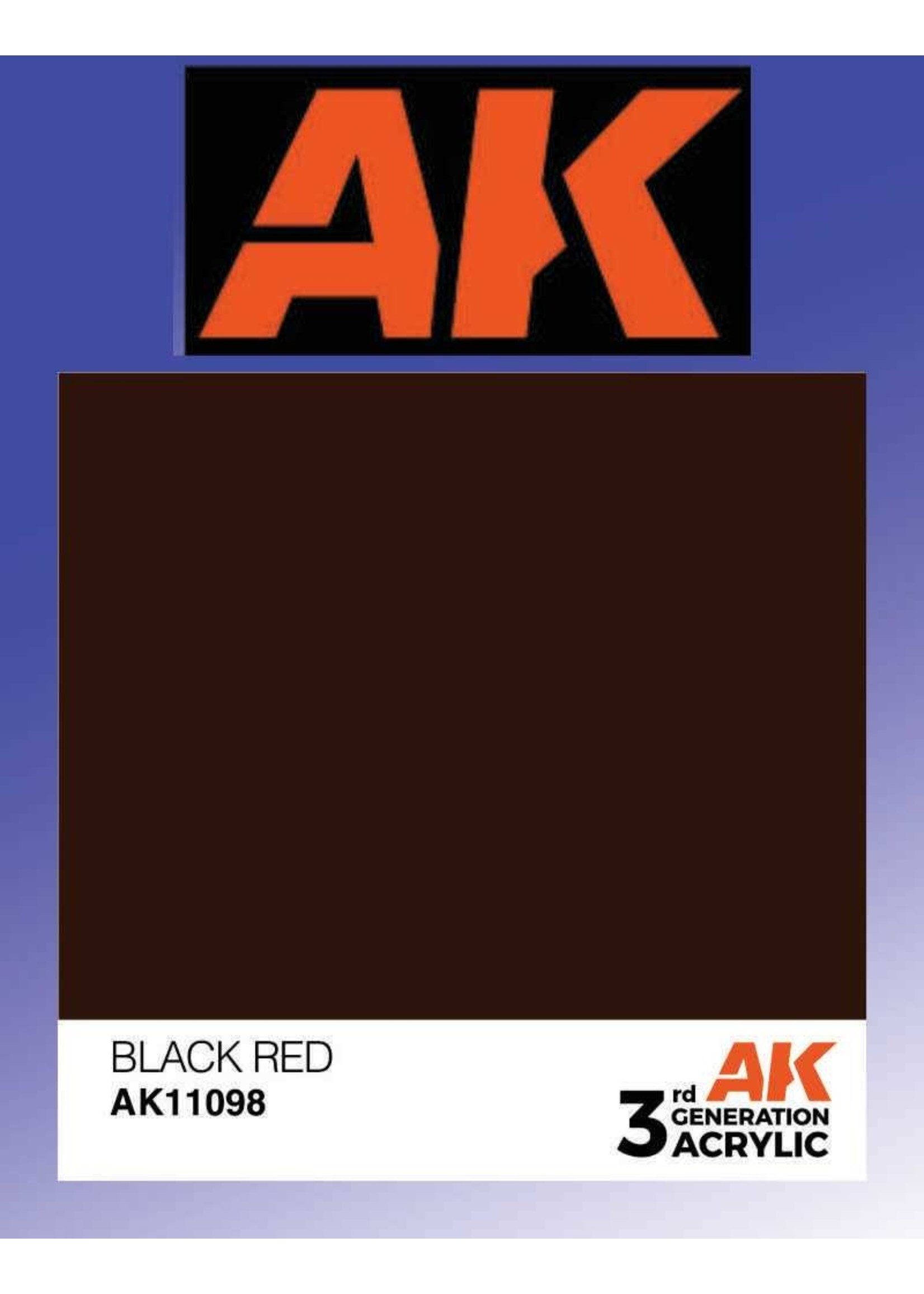 AK Interactive AK11098- black red