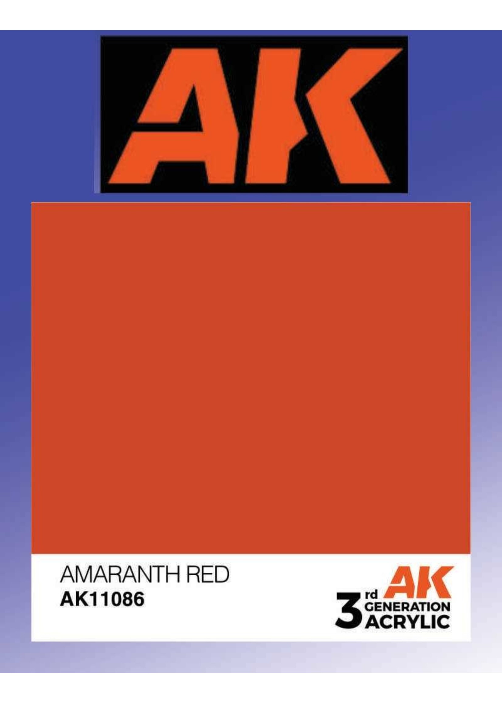 AK Interactive AK11086- amaranth red