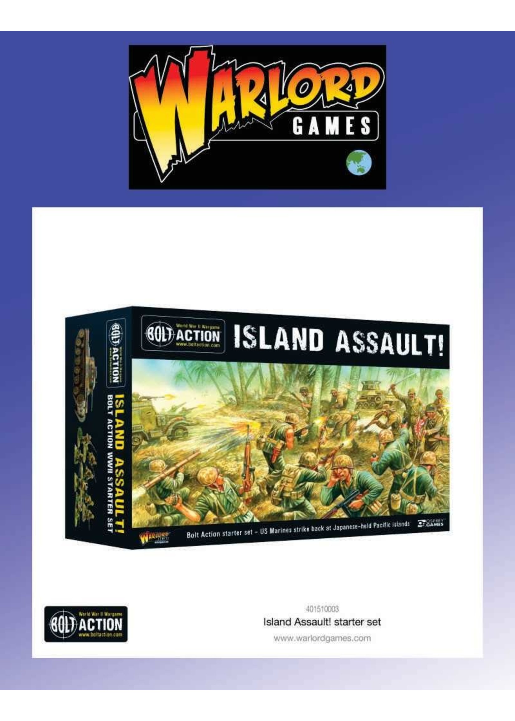 Warlord Games Bolt Action Island Assault! Starter Set