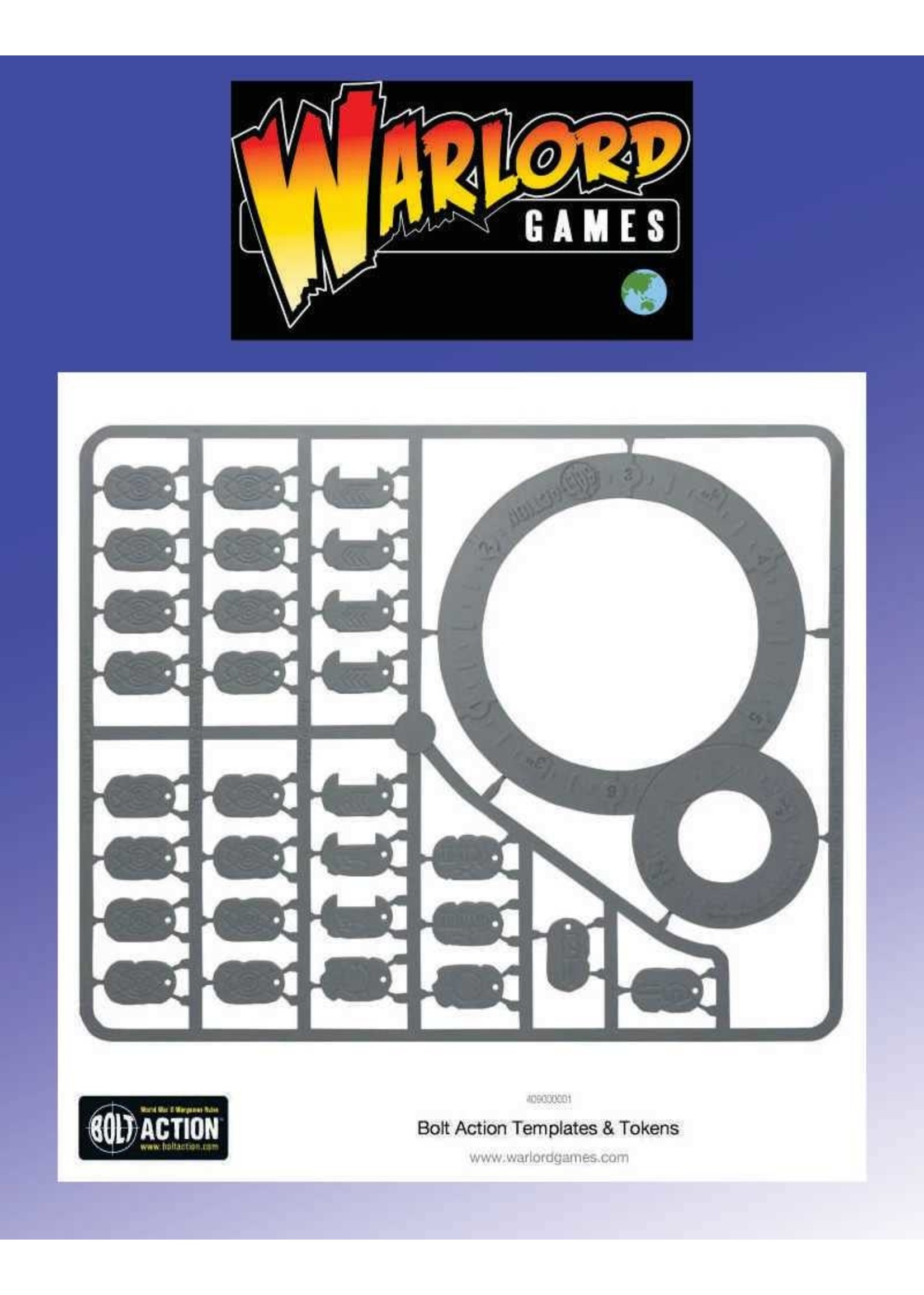 Warlord Games Bolt Action Templates