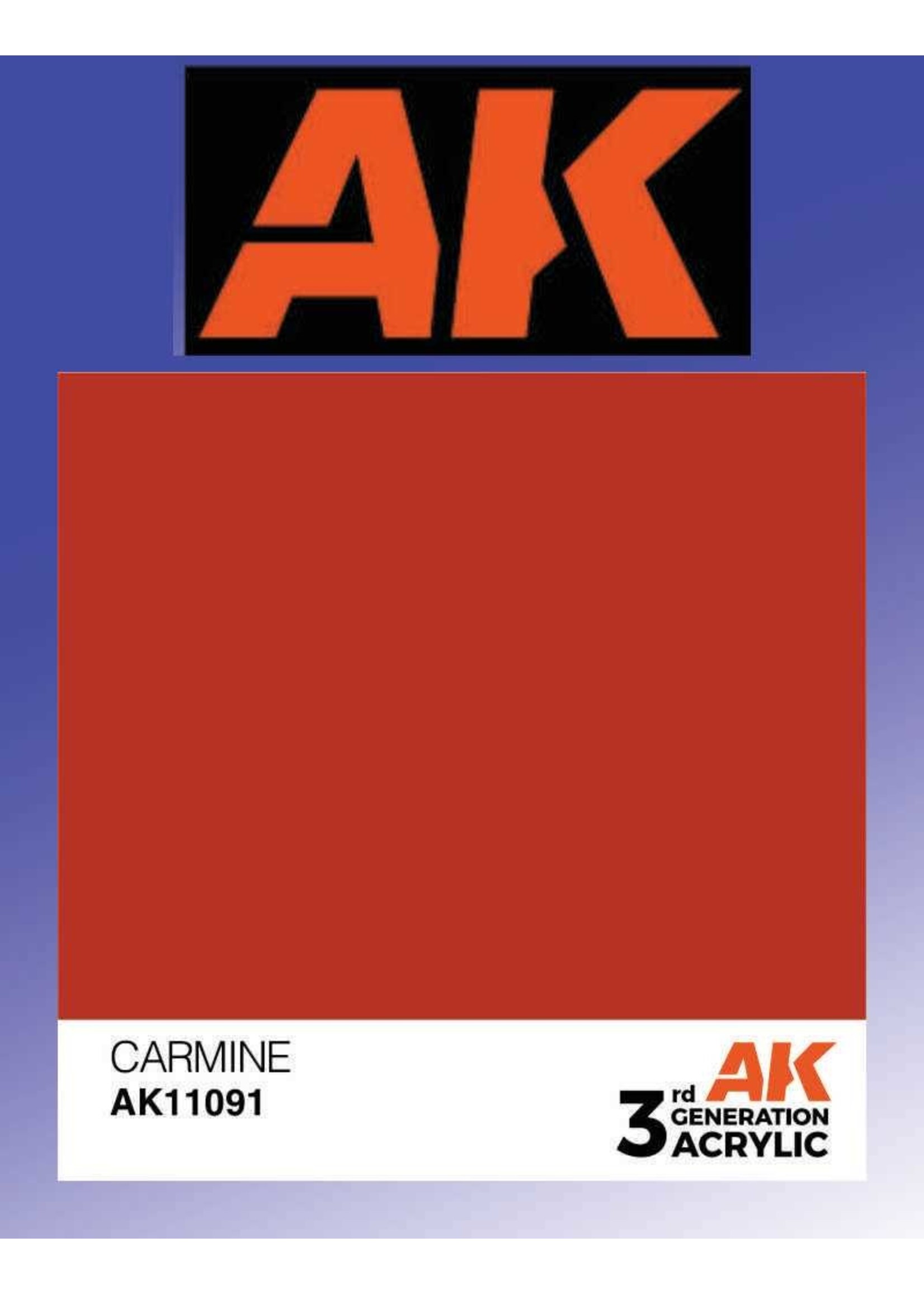 AK Interactive AK11091 - carmine