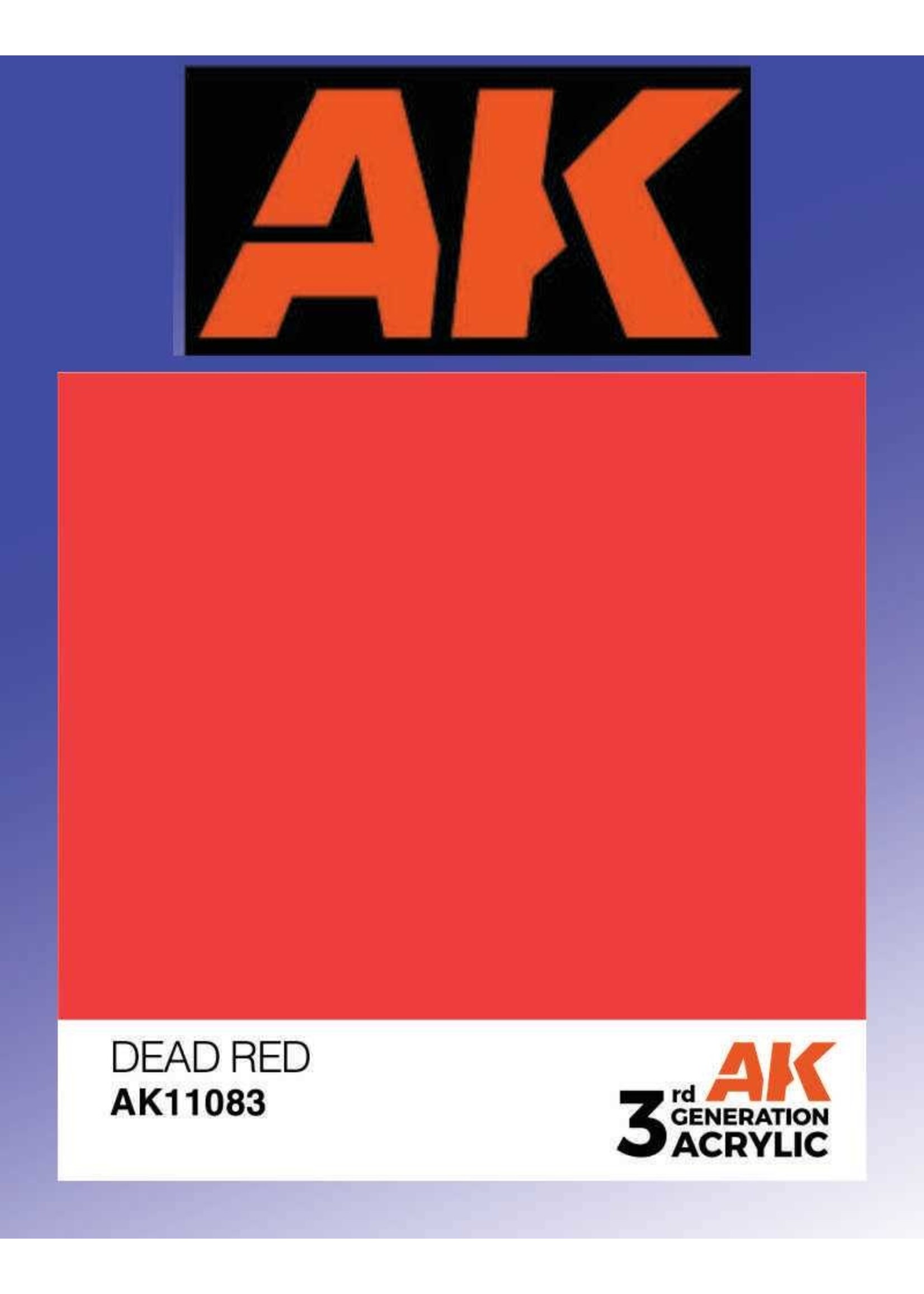 AK Interactive AK11083 - Dead Red