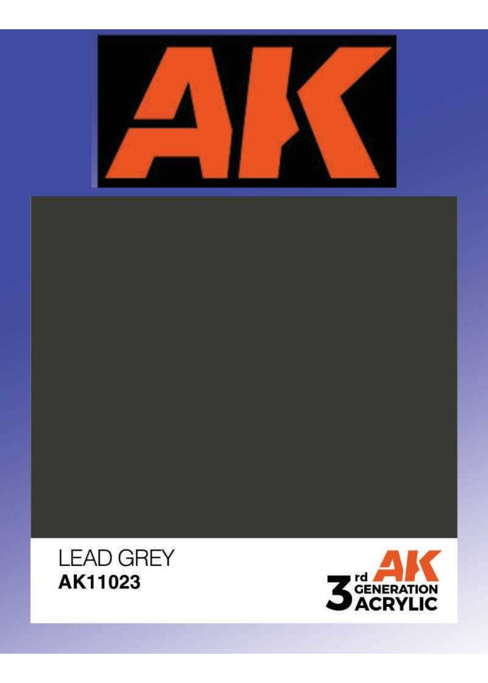 AK Interactive AK11023 - Lead Grey