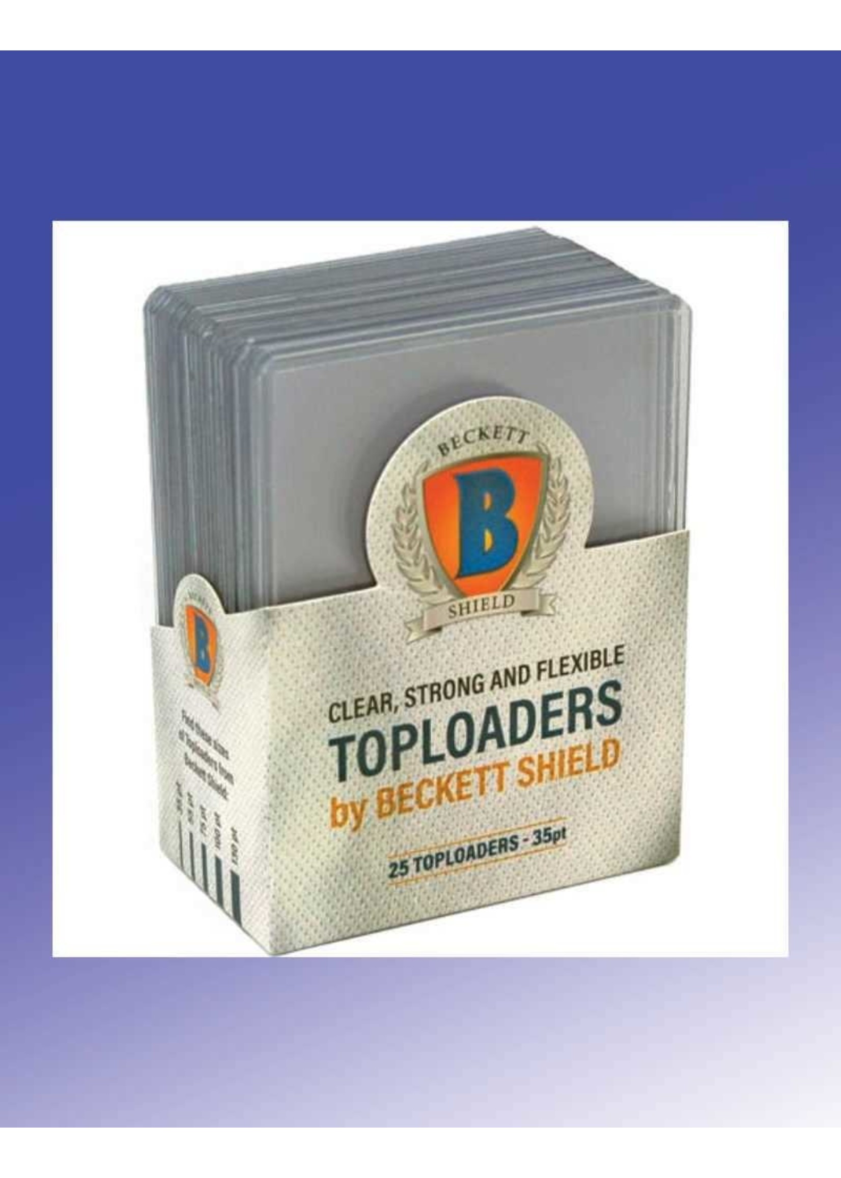 Beckett Shield Toploader 35pt (25 pack)