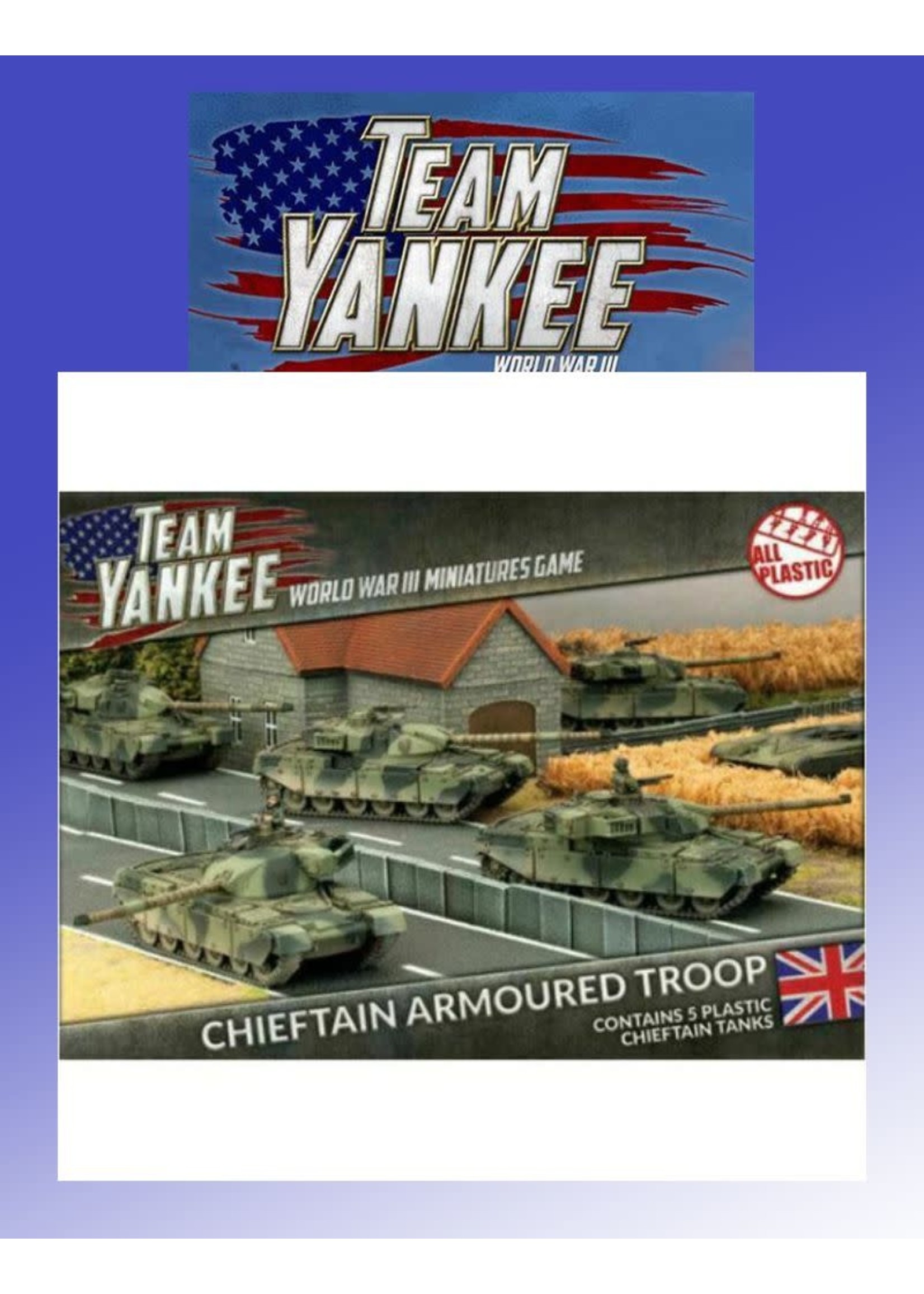 WW3 Team Yankee WW3 Chieftain Armoured Troop