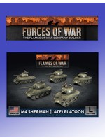 Flames of War FOW M4 Sherman (late) Platoon
