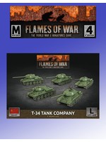Flames of War FOW T-34 Tank Company