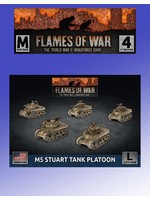Flames of War FOW M5 Stuart Light Tank Platoon
