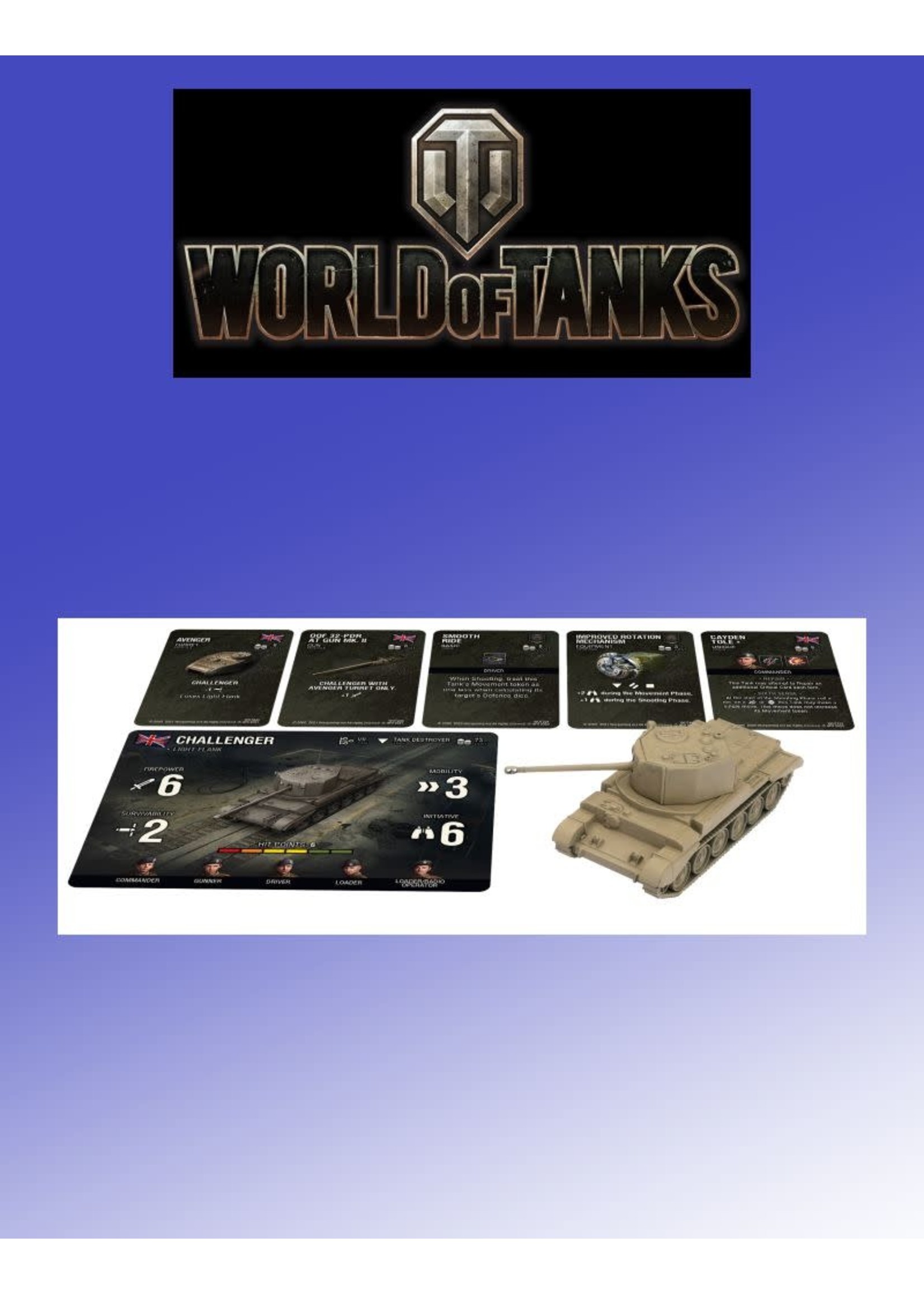 World of Tanks WOT Challenger