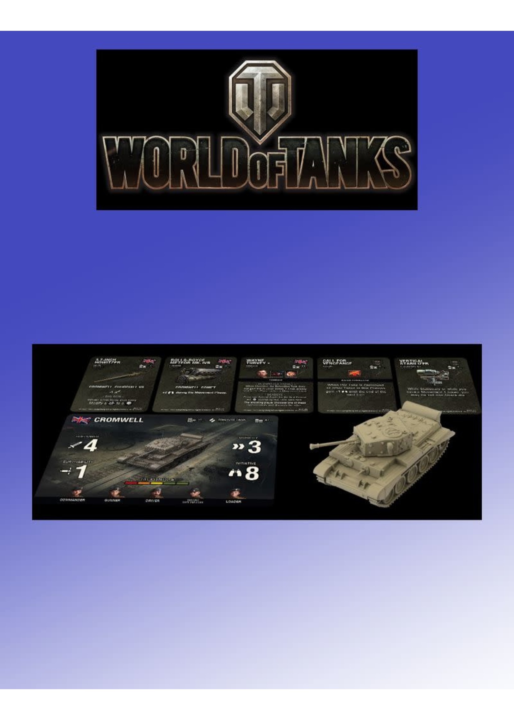 World of Tanks WOT British Cromwell
