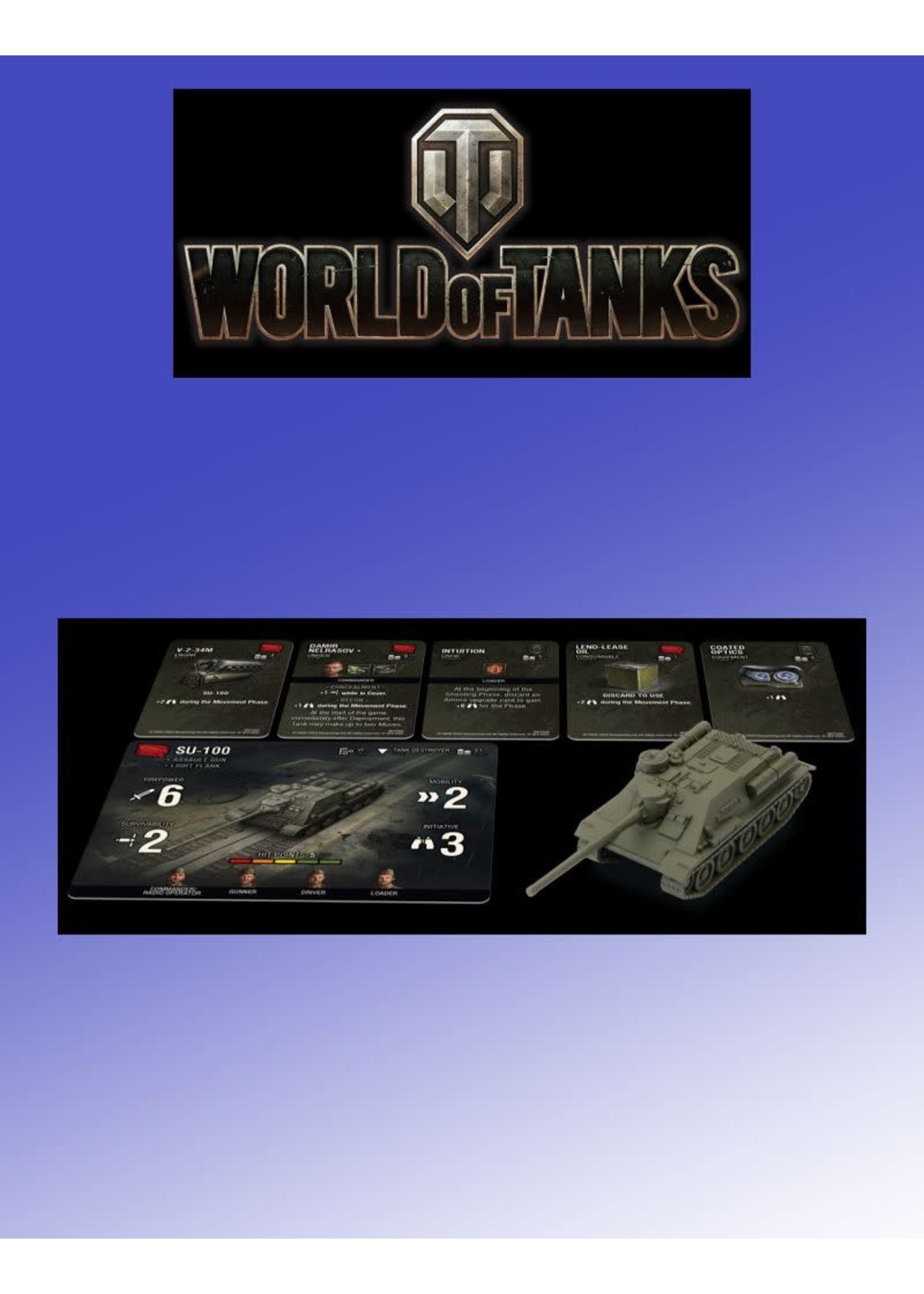 World of Tanks WOT SU-100