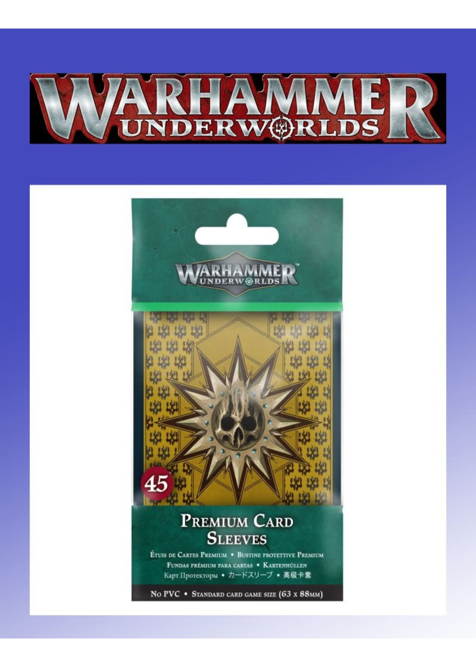 Games Workshop Warhammer Underworlds: 45 Premium Card Sleeves