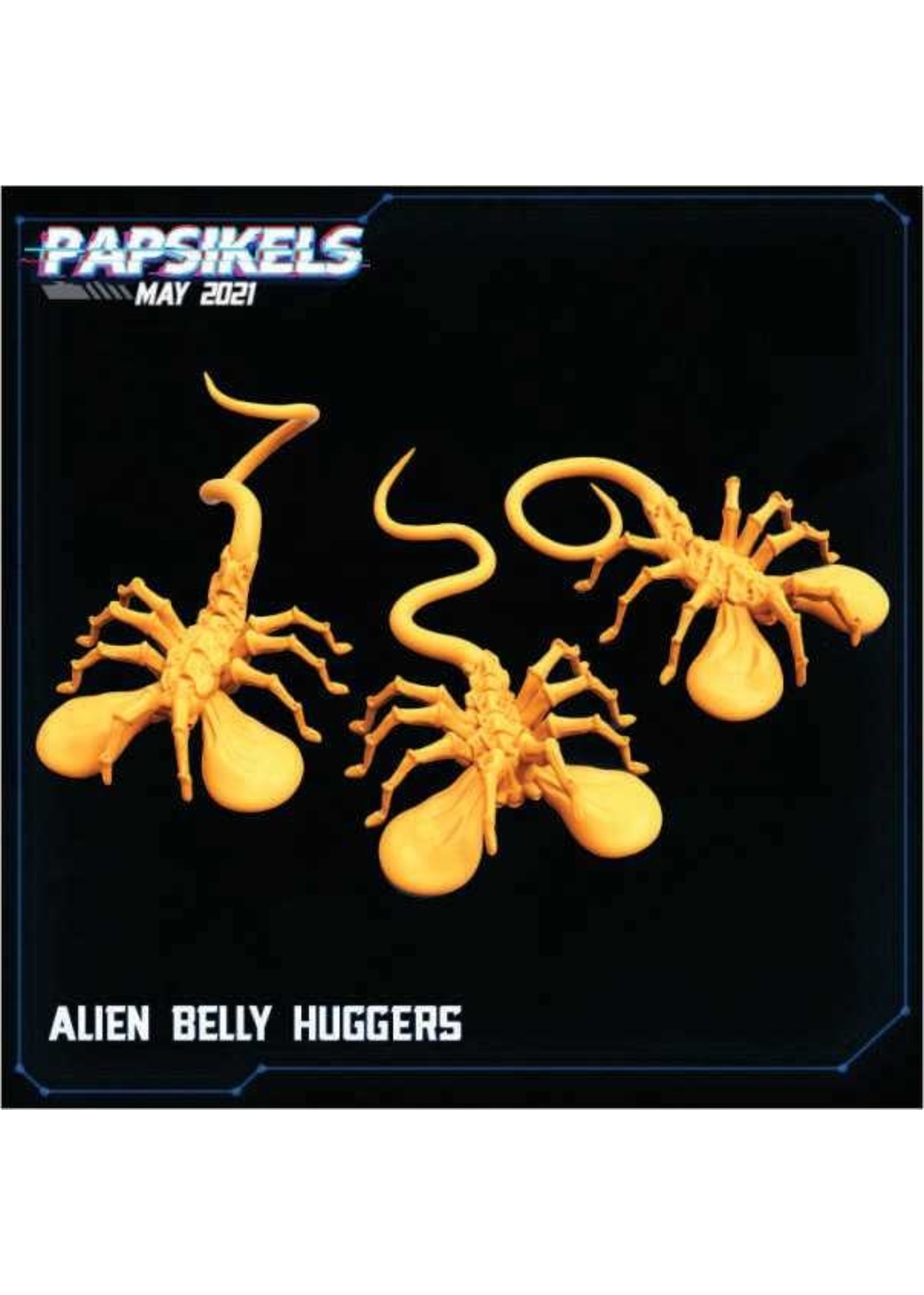 Papsikel Miniatures Papsikels - Alien Belly Huggers 3-pack
