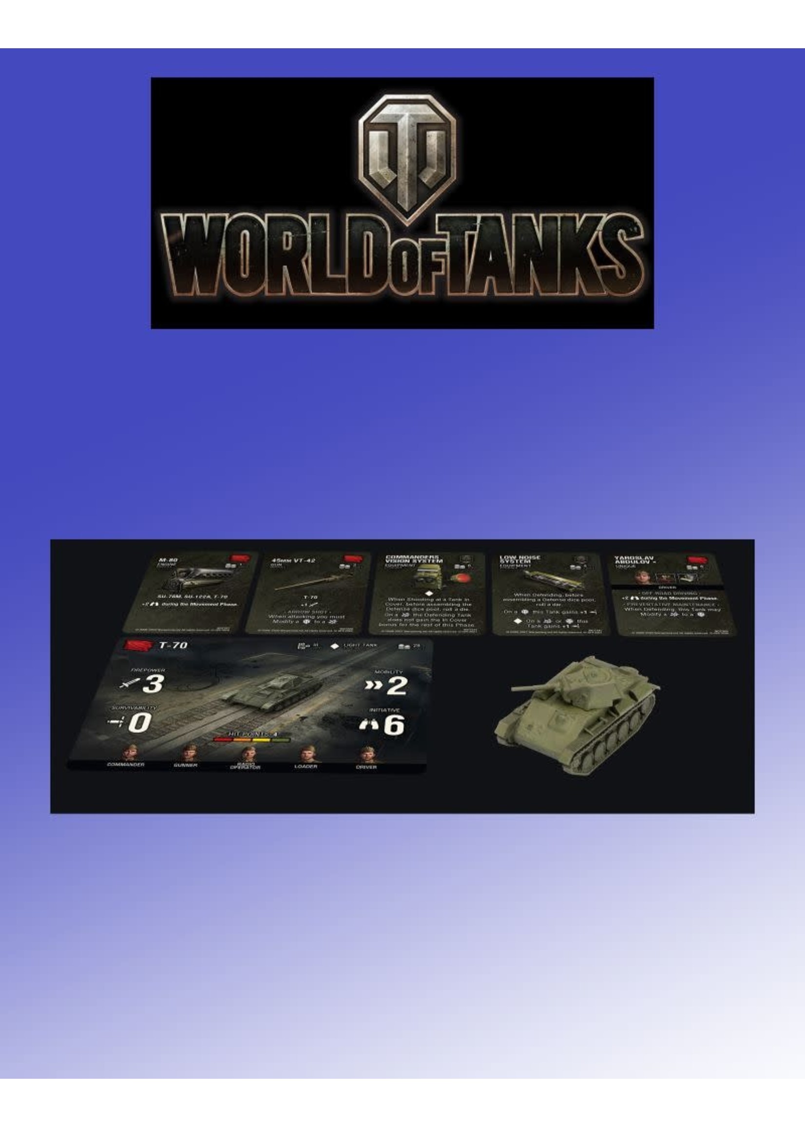 World of Tanks WOT T-70