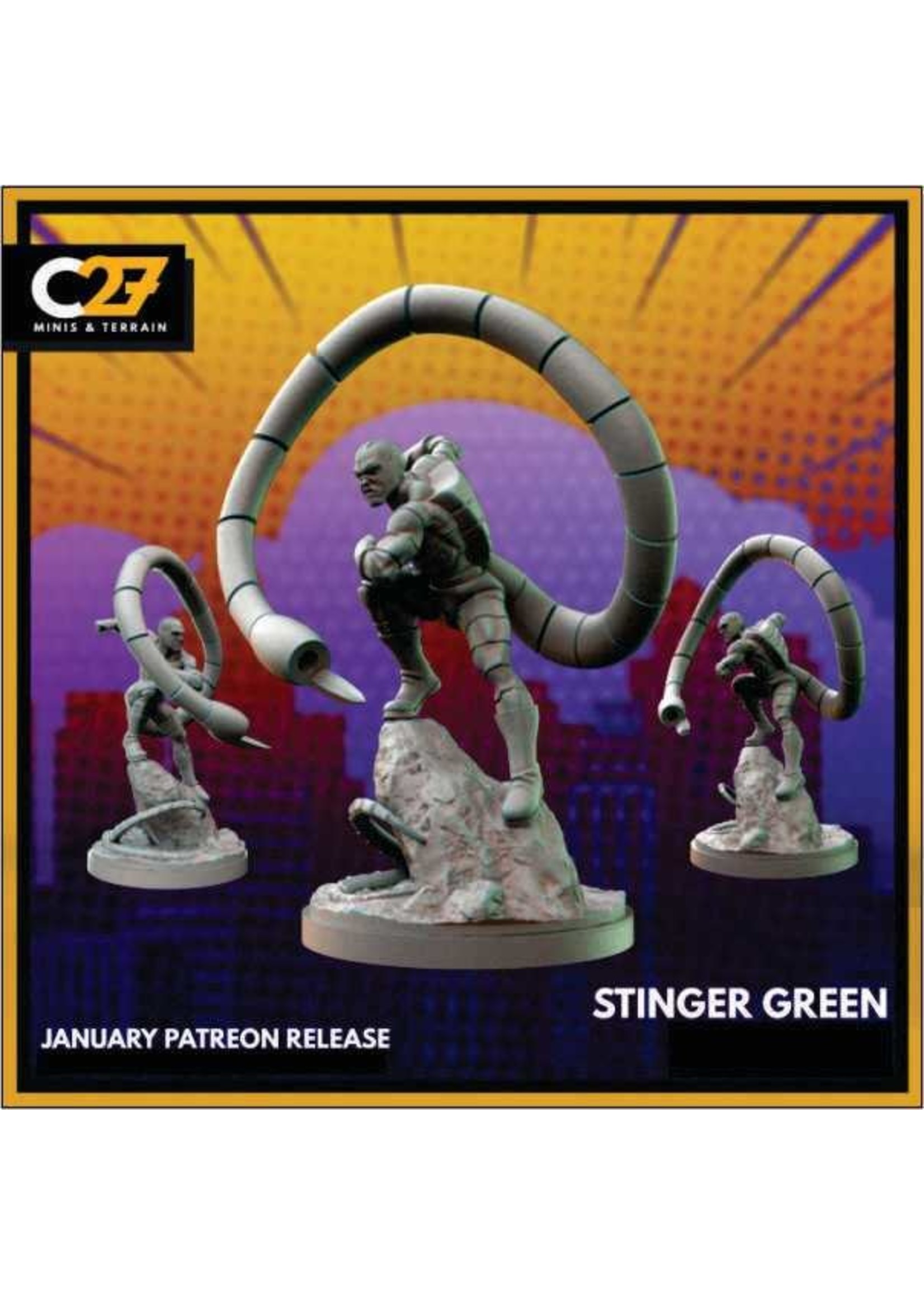 C27 Miniatures C27 Miniatures - Stinger Green