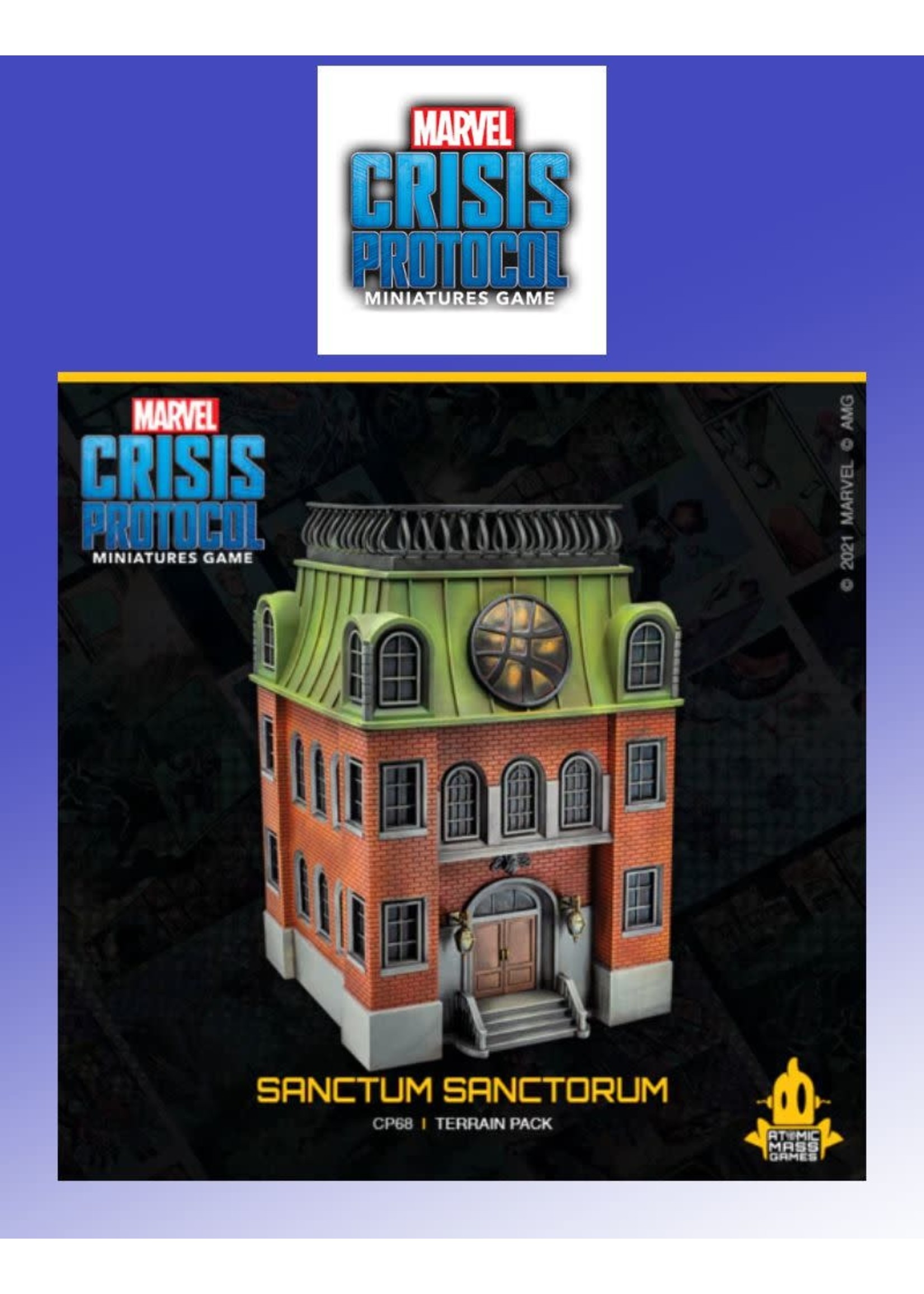 Atomic Mass Games Marvel Crisis Protocol: Sanctum SanctorumTerrain Pack