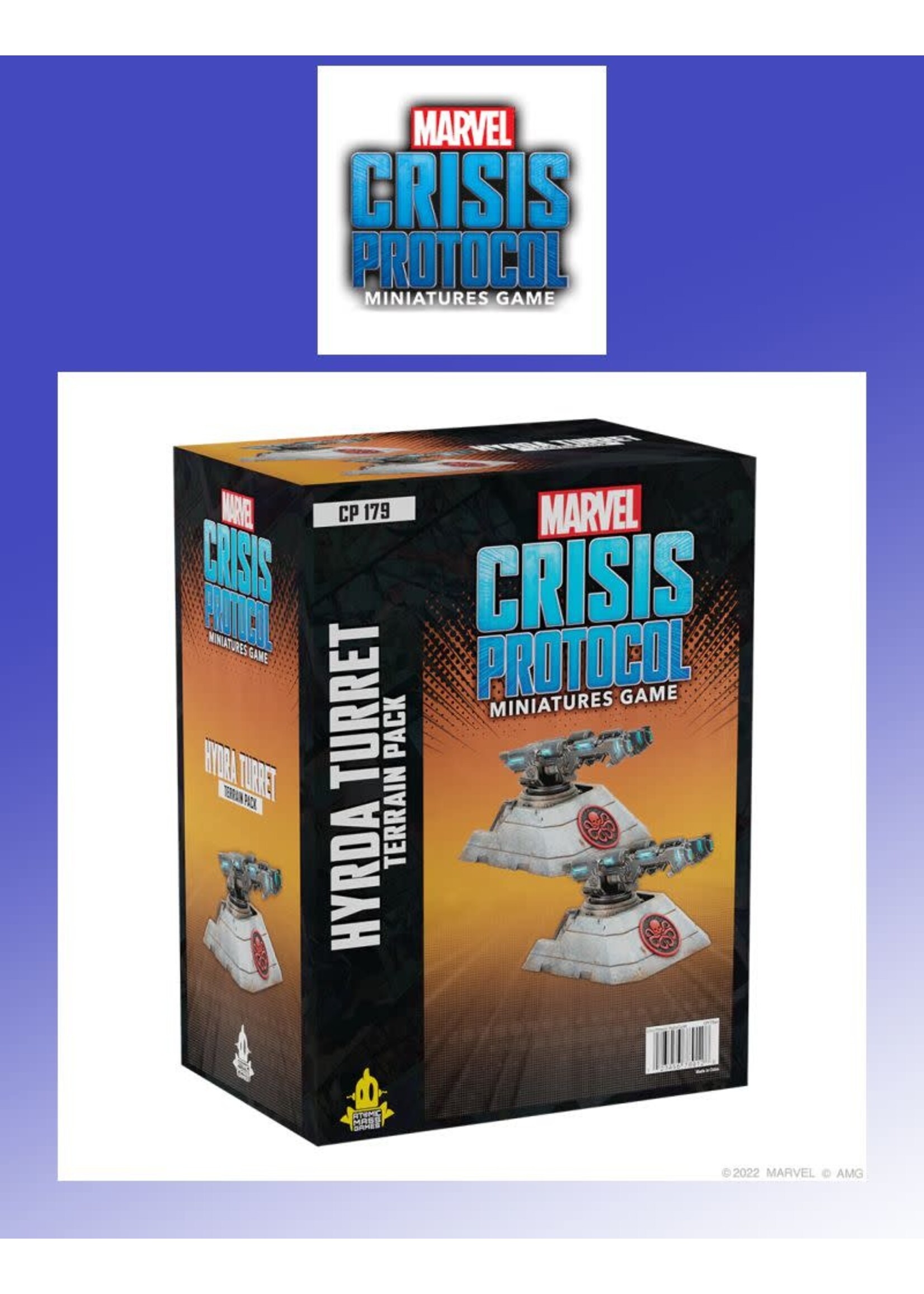 Atomic Mass Games Marvel Crisis Protocol: Hydra Turret Terrain Pack