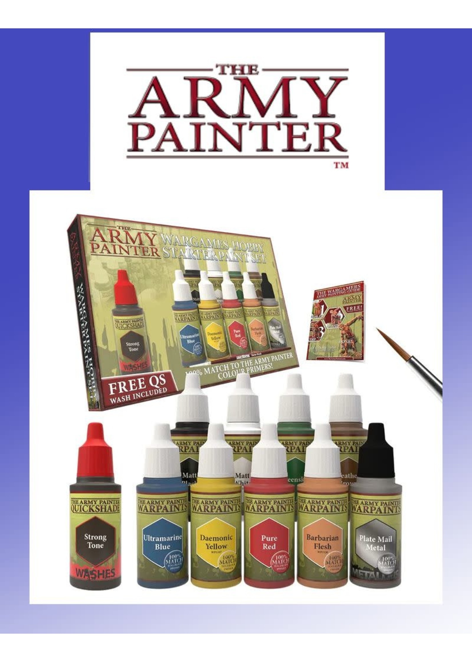 Army Painter Army Painter: Hobby Starter Paint Set - 6 Squared Studios