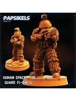 Papsikel Miniatures Papsikels - Human Space Guard XB FL