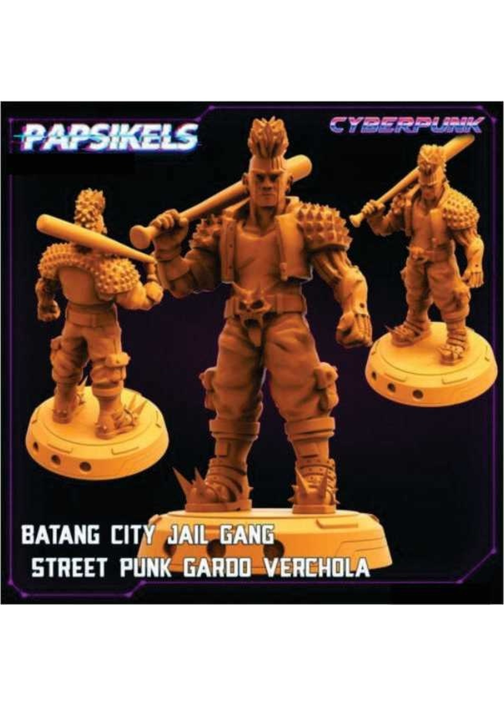 Papsikel Miniatures Papsikels - Male Punk Gardo