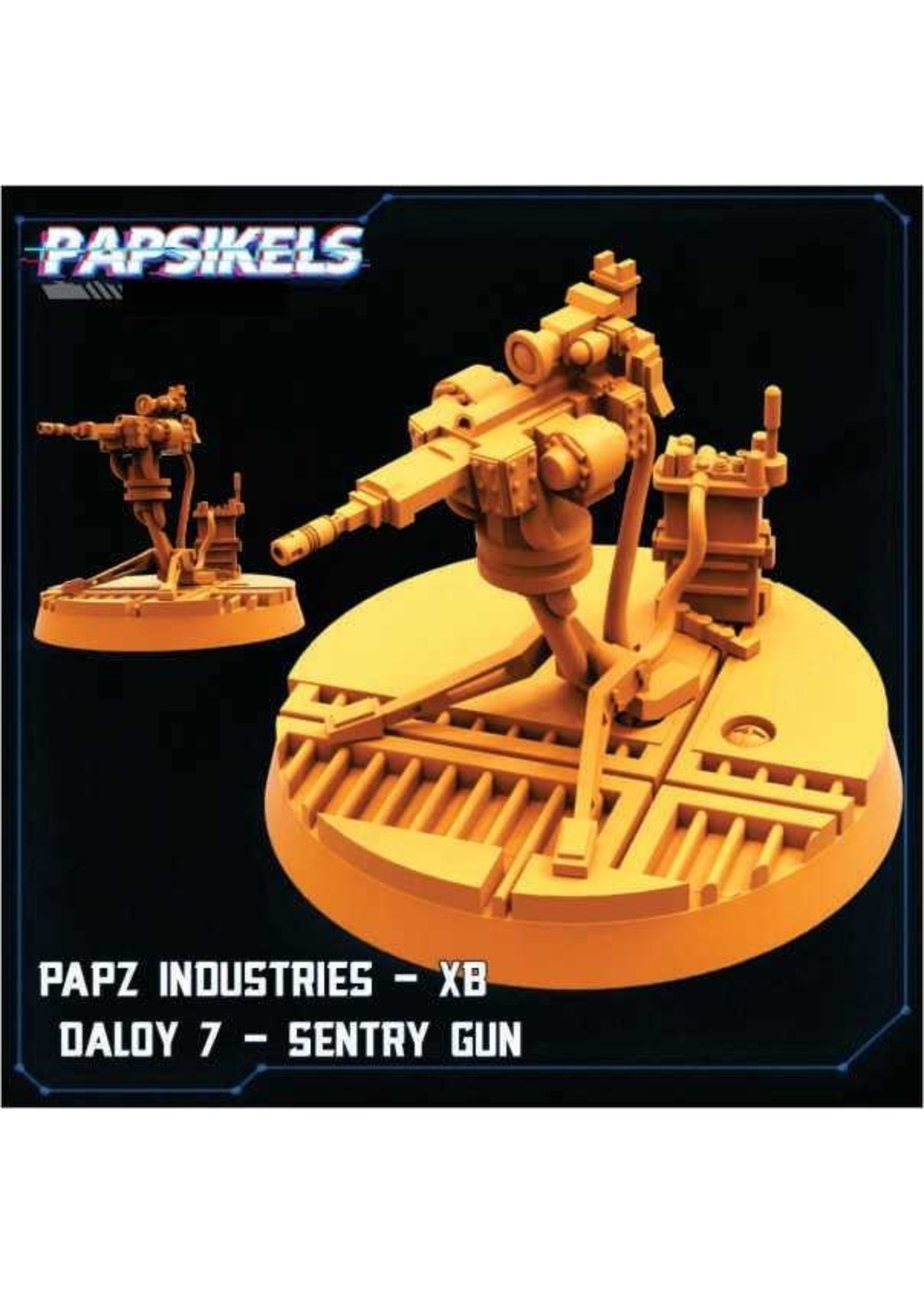 Papsikel Miniatures Papsikels - Daloy 7 Sentry Gun