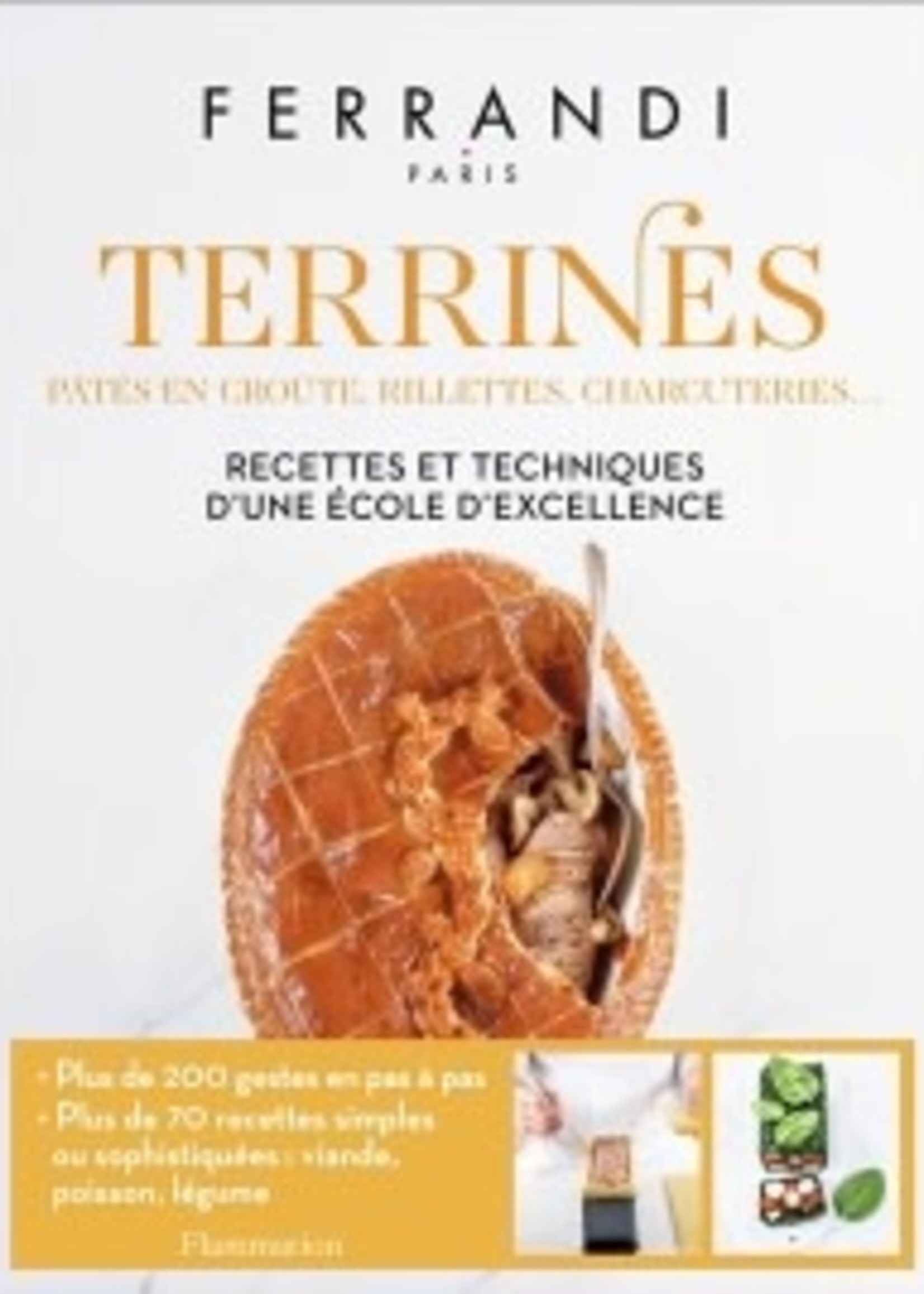 flammarion Terrines, pâtés en croûte, rillettes, charcuteries - Ferrandi