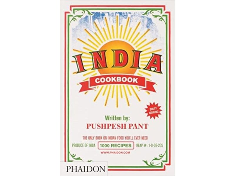 phaidon India The Cookbook - Pushpesh Pant