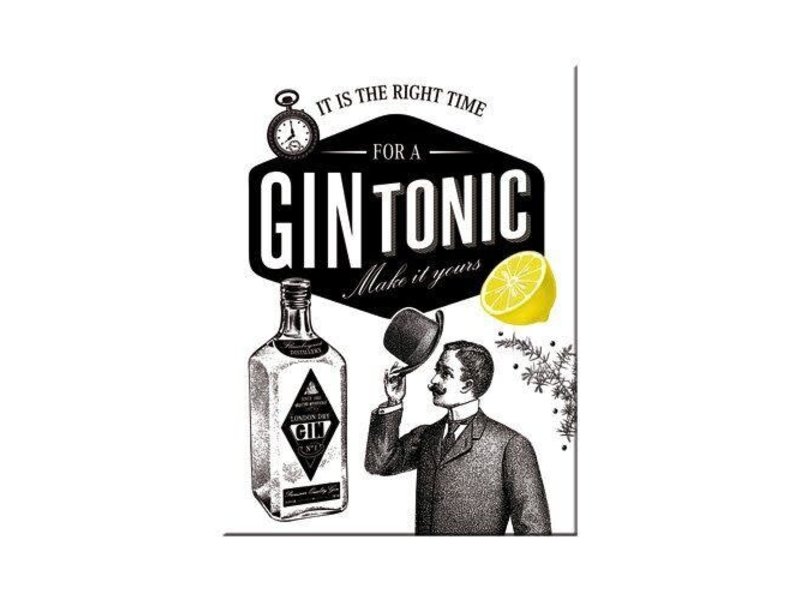 Nostalgic Art Aimant Gin tonic