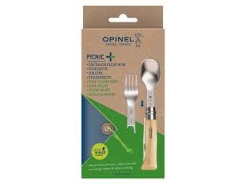 Opinel Picnic set Couteau, fourchette, cuillière - Opinel