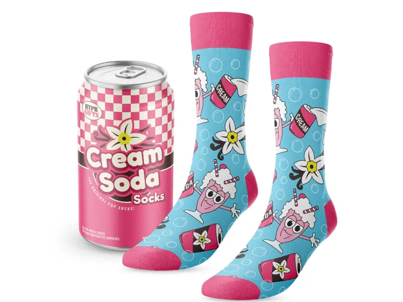 Main and Local Chaussettes Cream Soda