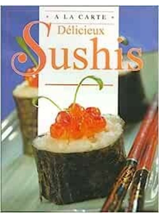 Livre d'occasion - Délicieux sushis - À la carte