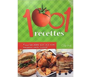 Livre d'occasion - 1001 recettes - Collectif