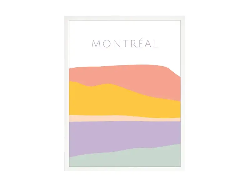 marlone Affiche Montréal - 18x24 - Marlone