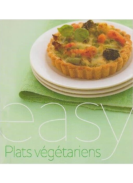 Livre d'occasion - Easy. Plats végétariens - Collectif