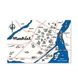 Paperole Carte postale - Carte Montréal - Cyril Doisneau - Paperole