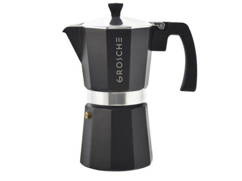 Grosche Cafetière à espresso noire - 12 tasses GROSCHE Milano