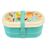 Rex London Boîte bento - motif animaux sauvages