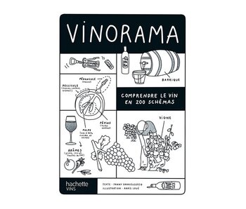 Vinorama : comprendre le vin en 200 schémas - Fanny Darrieussecq