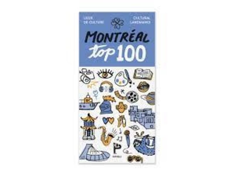 Paperole Carte Montréal Top 100 - Lieux culturels - Paperole
