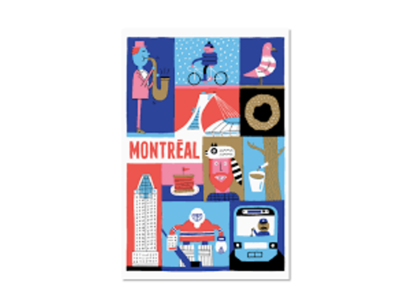 Paperole Carte postale - Montreal - Benoit Tardif - Paperole
