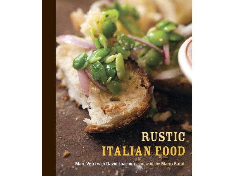 Ten Speed Press Rustic Italian Food - Marc VetrI, David Joachim