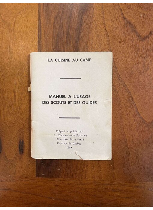 Livre d'occasion - Manuel à l'usage des scouts et des guides - couvertures manquantes