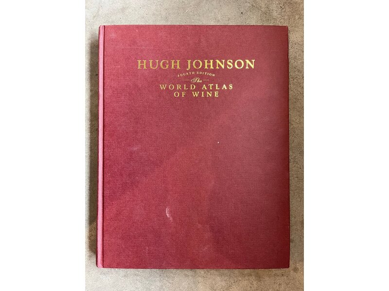 Livre d'occasion - World atlas of wine Hugh Johnson 4th edition